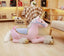 40" Giant Stuffed Unicorn Pony Plush Toy Animal Pink Giant Plush Toy - Way Up Gifts