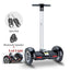 High-Tech Black Electric Scooter | Hoverboard with Handle LED Lights / 10 inch Kids > Recreation > Electric Scooters - Way Up Gifts